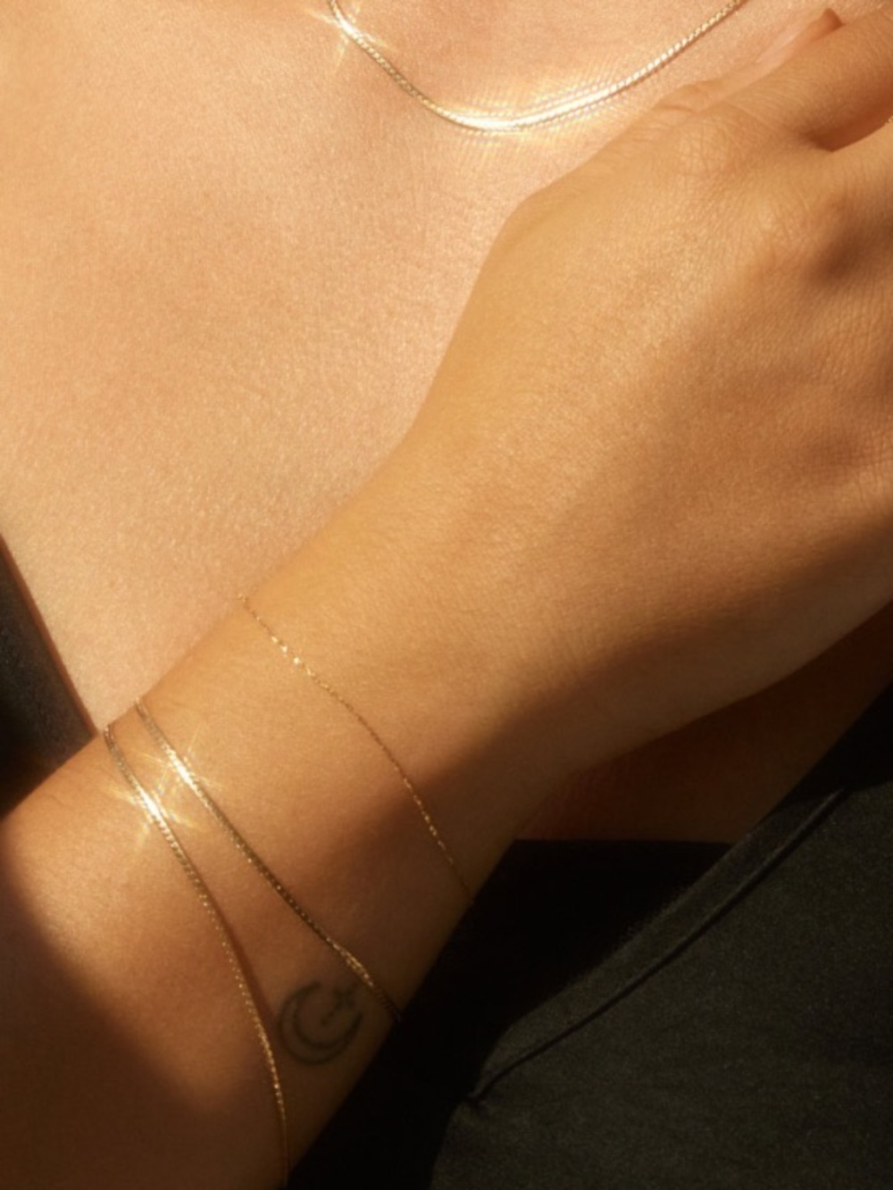 Catbird 14k swimming pool bracelet 6.5”